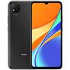Xiaomi Redmi 9C (32 GB, Midnight Gray, 6.53", Doppia SIM, 4G), Smartphone, Grigio