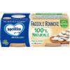 Mellin Omogeneizzato Fagioli Bianchi 100% Naturale, 2x80g