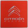 4R Quattroerre.it Toppe Patch Ufficiali Compatibili con Citroen Racing, Rosso, 60 mm