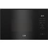 Beko BMGB20212B Supporto Mikrowelle, 800 W. Grill 1000 W, Einbaufähig, 20 l, Kindersicherung, 8 Garprogramme, Schwarz