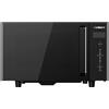 Corbero Corberó - Microonde senza piatto girevole con griglia | CMICW8023DF | 23L | 800W | Auto Menu | 5 Livelli di Potenza | Digital Touch | Funzione Sbrinamento | Pizza | Nero