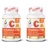 Colours of Life Vitamina C 500 - Integratore Di Vitamina C - Funzione Antiossidante- 120 Capsule Vegetali (Confezione da 2)