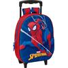 safta SPIDERMAN - Zaino per bambini 3D con ruote, ideale per bambini di diverse età, comodo e versatile, qualità e resistenza, 27 x 10 x 33 cm