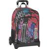 COMIX FLASH - Zaino Scuola Trolley per Bambini e Ragazzi, Maniglia Regolabile, Trolley Staccabile, Spallacci Imbottiti e Regolabili, 2 Scomparti Principali, Tasca Frontale, Chiusure A Zip, 34x52Hx22cm