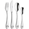Set di posate per bambini GEDA Bruco di Nimmersatt 1 St