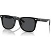 Ray-Ban Women's Rb4420 Square Sunglasses, DARK GREY, 65