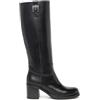 Nero Giardini I411790D Stivali Donna in Pelle - Nero 38 EU