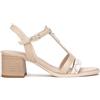 Nero Giardini E513433D Sandali Donna in Pelle E Materiale Tecnico - Beige 39 EU