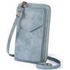 SENDEFN Borsa a Tracolla Donna, Trendy Portafoglio Borse Crossbody in Pelle Porta Custodia per Cellulare Piccole Borsa Donna per Cellulare con Cinghie Regolabili Staccabili e Fessura per Carte