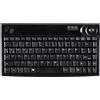 Active Key AK-440-TU-B/GE Small Trackball Keyboard, Industry 4.0, USB, Black