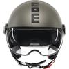 MOMODESIGN Casco moto scooter jet FGTR EVO Mono E2206 Titanio opaco / nero MOMO DESIGN