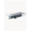 Westwing Collection Tavolino da salotto grande in vetro Anouk, larg. 160 cm -
