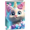 Diario Agenda Sj Gang Girl Animali Cat Unicorn 10 Mesi Datato 2026/2027