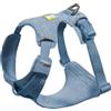 Ruffwear Front Range Flex Pettorina per cani, regolabile e morbida, leggera, 2 punti di attacco per guinzaglio, maglia ingegnerizzata e finiture riflettenti, blu polare, taglia L/XL