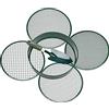 GORXZC Setaccio da giardino, setaccio per terreno con maglie intercambiabili, dimensioni 3, 6, 9, 12 mm, da giardino, strumento perfetto per setacciare terreno, pietre e compost