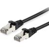 Equip Cavo patch Equip Cat6 S/FTP 2xRJ45 20,00m nero LSZH polybag