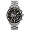 Breil Orologio UOMO SAIL quadrante MONO-COLORE NERO movimento CRONOGRAFO QUARZO e BRACCIALE ACCIAIO ARGENTO EW0584