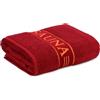 Möve Frottana Asciugamano Sauna con bordo, in 100% cotone, rubino, 80 x 200 cm