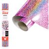 Siser Holographic Pink Rosa, 30cm x 0,5mt, Vinile Termotrasferibile Termoadesivo Olografico per la Personalizzazione dei Tessuti, Abbigliamento e Accessori, Hobby Creativi, Facile da Tagliare