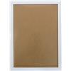 Pracht Creatives Hobby 6036-30111 Cornice bianca, grande circa 25 x 35 cm, cornice semplice con plexiglas e ganci per il montaggio a parete