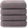 Top Towel - Plus - 4 Toallas Bidet o Viso - Set di Asciugamani - Asciugamani da bagno - 100% Cotone