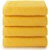 Top Towel - Plus - 4 Toallas Bidet o Viso - Set di Asciugamani - Asciugamani da bagno - 100% Cotone