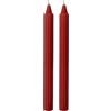 Cereria Di Giorgio - 8 Candele Doriche - Ø 2.2 cm Altezza 25 cm - Bordeaux