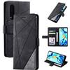 QiongniAN Cover per Huawei P30,Custodia in Pelle Custodia per Huawei P30 ELE-L04 ELE-L09 ELE-L29 ELE-AL00 ELE-AL10 ELE-TL00 Custodia Cover Case Black