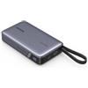 UGREEN Nexode 55996B - Power Bank con cavo integrato, 20.000 mAh, 67 W, USB-C