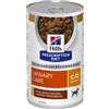 Hill's Prescription Diet Canine Urinary Care C/D Multicare Chicken & Vegetal Spezzatino Cibo Umico per Cani 156 g