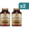 Solgar Golden Beta-glucani Integratore Difese Immunitarie 2 confezioni da 60 Tavolette