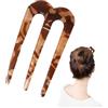 Generic Forcine per capelli francesi, 6 cm, per uso quotidiano, clip vintage per capelli lunghi e spessi, strumento per lo styling alla da donna, decorazione, elegante set di fermagli per
