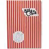 Pigna PdiPigna Bella Copia, Quaderno A6 f.to 10,5x15 cm., interno BI, pagine bianche, Carta 80 gr., Copertina soft-cover Rosso