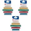 Stylex 31321-3 - Set di Elastici con 3X 95 Pezzi in 5 Colori Diversi con diametri 90 mm, 120 mm, 130 mm, 150 mm e 180 mm