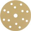 NTools HMF 7, carta vetrata da 150 mm, velcro, grana 400, dischi abrasivi da 150 mm, velcro, 15 fori, per levigatrice orbitale rotonda, cuscinetti per dischi abrasivi all'ossido di alluminio, grana