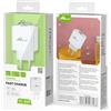 Home Caricatore rapido USB da 22,5 W, ricarica rapida HOME Quick Charge 3.0, 5 V, 3 A, USB, adattatore di ricarica rapida per iPhone, tablet, eBook Reader, Xperia, MP3, Smartphone Charger (senza cavo di