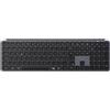 Keychron Tastiera wireless B6 Pro ultra sottile Full Size Layout Italiano ISO QWERTY, configurabile ZMK, tasti in ABS, 3 modalità 2.4 GHz/Bluetooth/cablata, compatibile Win/Mac/Linux, grigio siderale