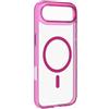 cellularline - Iconic Mag - Custodia trasparente iphone Air - Bordi Colorati - Ring magnetico colorato - Compatibile con ecosistema Magsafe