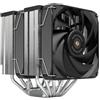 Mars Gaming MARSGAMING MCPU-XU6, Dissipatore CPU Doppia Torre, TDP 350W, 2x Ventole con Pale Ibride e Cuscinetti FDB in Rame Iperbilanciati, 6 Heatpipes Tecnologia HCT ULTRA, Multisocket Universale, Nero