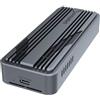 SABRENT Enclosure SSD USB4 NVMe - Custodia SSD esterna USB 4.0 M.2 PCIe 4.0 x4, 3900 MB/s, compatibile con Thunderbolt 3/4 e USB-C, per unità 2230/2242/2260/2280 (EC-U4TN)