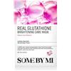 SOME BY MI Real Glutathione Brightening Care Mask 1 pz Maschera viso