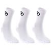 Bullpadel Calzini x3 White, Taglia S (35-37) M (38-41) L (42-44)