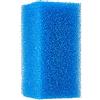 Haquoss Spugna Filtrante, 10 Ppi, Grana Grossa, 20X10X10 cm, blu