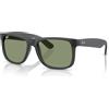 Ray-Ban Occhiali da sole JUSTIN RB4165 687382 Opal Grey Green 55