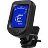 Generico Chitarra Elettronico Tuner a Clip - Multifunzionale Ukulele E Violino | Accordatore Chitarra Clip on | Accordatore a Clip Per Chitarra Er Accordatore Chitarra Elettrica