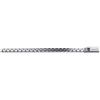 ELEMENTS BRACCIALE ELEMENTS ARGENTO RODIATO 925 MISURA 19CM