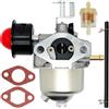 ZAMDOE 1P56F Ricambio per carburatore per 1P56F Tosaerba per Loncin LC1P56F per Dayee DG350 per Progreen PY16C, con pompetta di adescamento, Guarnizione, Filtro del Carburante