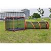 Gaorui Tenda a tunnel pieghevole 2 in 1 per cani e gatti pieghevole per esterni, box pop-up per animali domestici, recinzioni a gabbia, casa (stili 2)