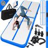 KESSER® tappetino da palestra gonfiabile airtrack 2m/3m/4m/5m/6m tappetino da ginnastica | incl. borsa di trasporto e pompa d'aria elettrica | tappetino da yoga, tappetino da tumbling, tappetino da allenamento, tappetino da palestra e fitness