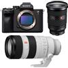 SONY ALPHA 7 IV + FE 24-70 f/2.8 GM II + FE 70-200mm f/2.8 GM II